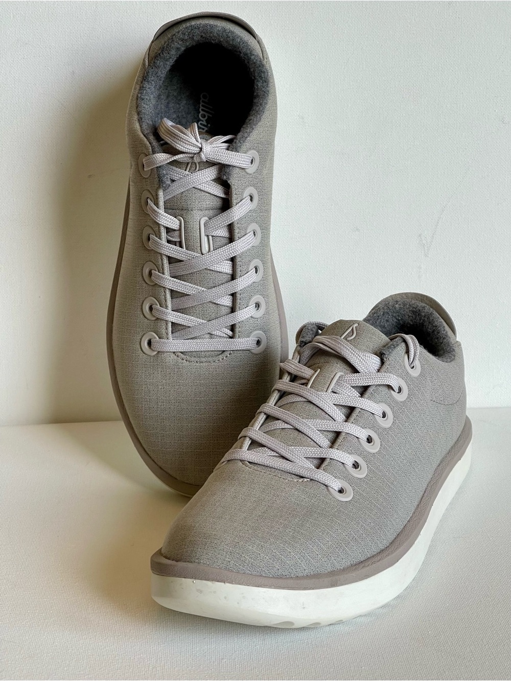 NEW ALLBIRDS WOMENS PIPER WOVEN ZQ MERINO WOOL BLEND PEWTER GREY SWEETFOAM SZ 9 - Picture 5 of 16